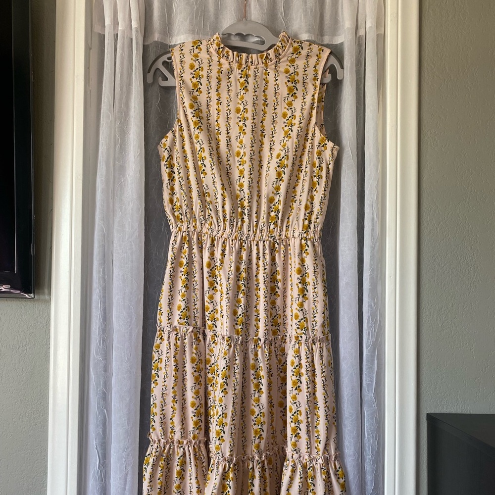 Pretty in pink summer dress!